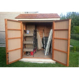 Outdoor Living Today 6'x6' Maximizer Wooden Storage Shed - MAX66