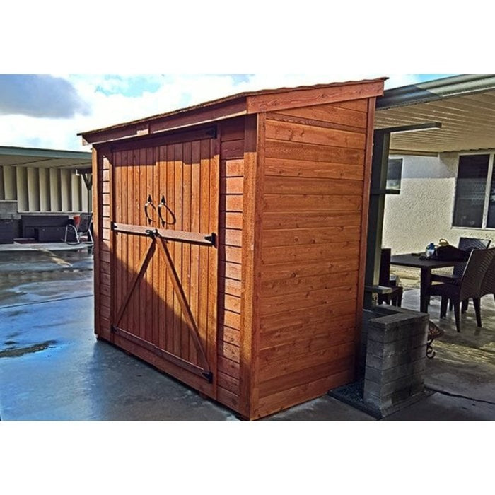 Outdoor Living Today 8'x4' SpaceSaver with Double Doors - SS84-D