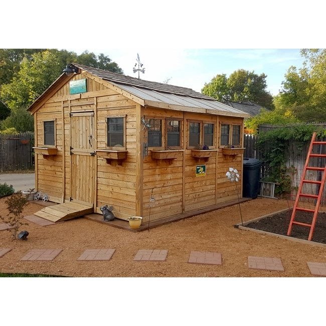 Outdoor Living Today 12'x12' Sunshed Garden Shed - SSGS1212