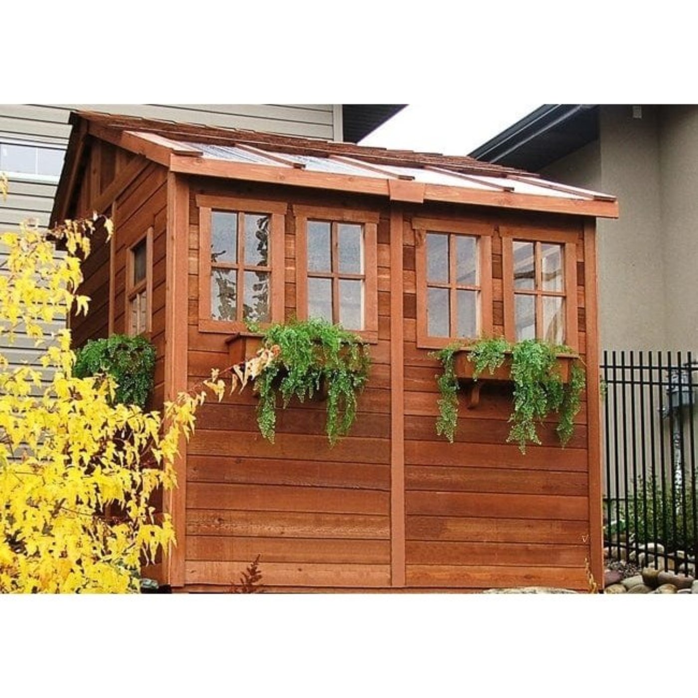 Outdoor Living Today 8'x8' Sunshed Garden Shed - SSGS88