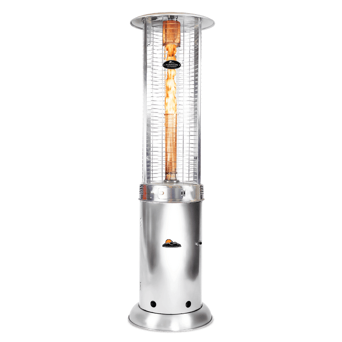 Shine Round Flame Tower Heater, 82.5”, 32,000 BTU - Backyard Provider