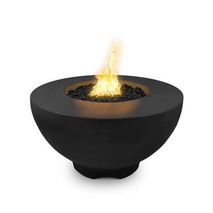 37" Sienna Concrete Fire Pit Black