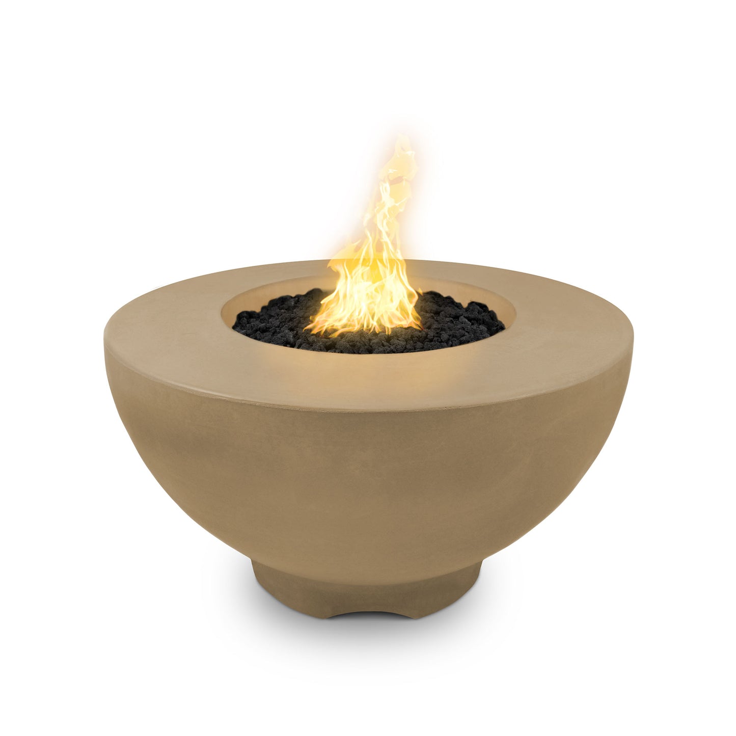 37" Sienna Concrete Fire Pit Brown