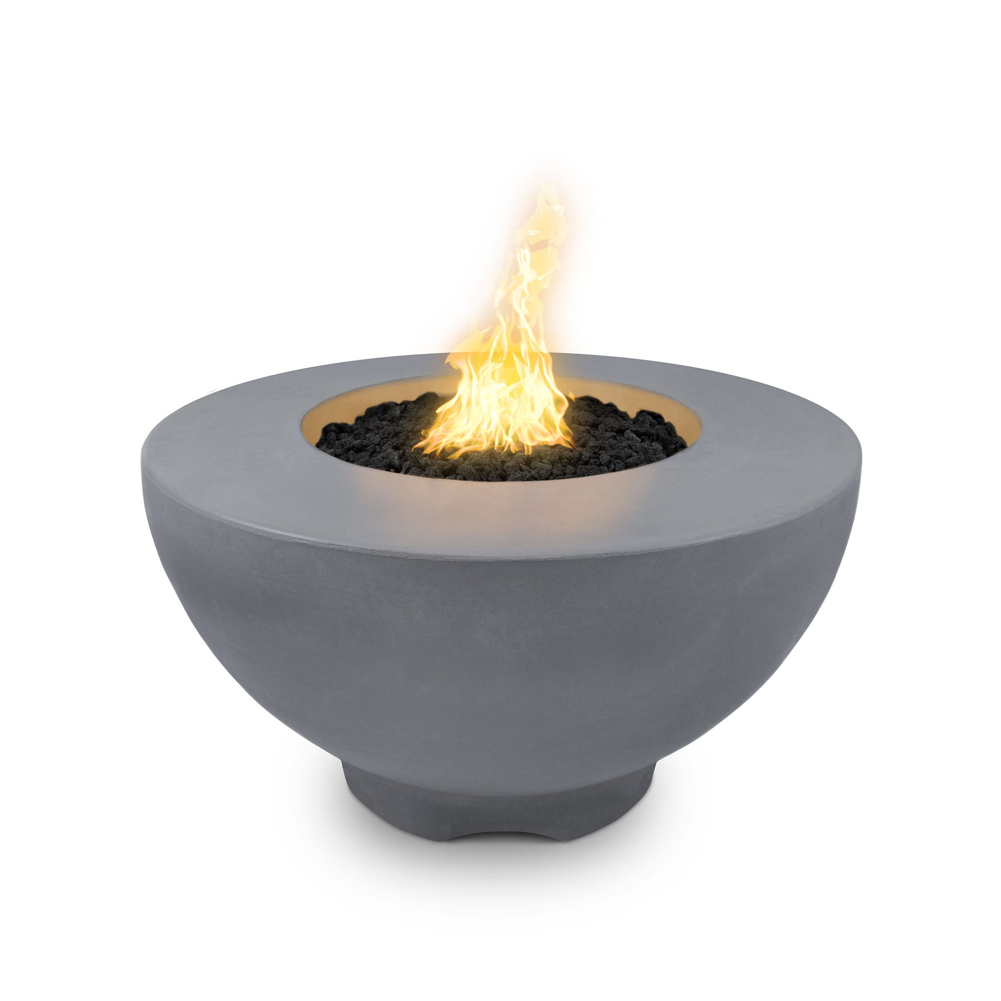 37" Sienna Concrete Fire Pit Gray