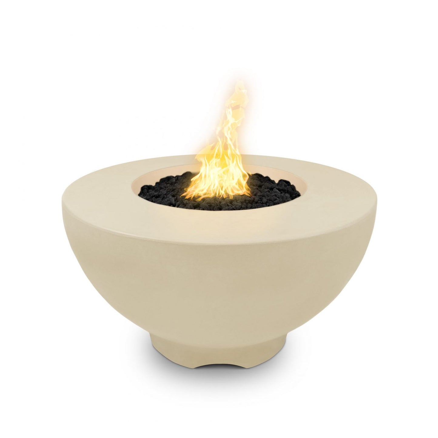 37" Sienna Concrete Fire Pit Vanilla