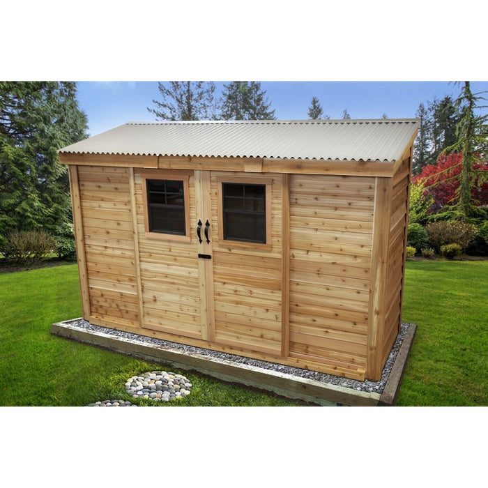 Outdoor Living Today 12'×4' SpaceSaver with Sliding Doors - SS124