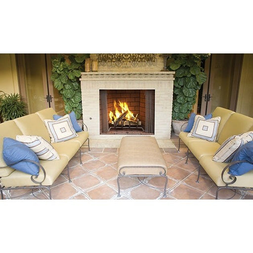 Superior Outdoor Wood Burning 36"/42"/50" Fireplace with 30" Tall Opening by Superior - WRE4536WS - Backyard Provider