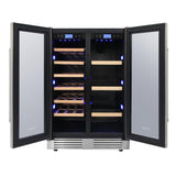 Thor Kitchen 24 in. 21 Bottle & 95-Can Wine Cooler, TBC2401DI