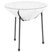 Flash Furniture Valencia Oval Comfort Series Take Ten Rattan Table with Glass Top