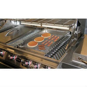 Cal Flame Built-In BBQ Griddle Tray with Storage 15.4" BBQ07862P