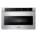 Thor Kitchen Appliance Package - 48 in. Propane Gas Range, Range Hood, Refrigerator, Dishwasher, Wine Cooler, Microwave, AP-LRG4807ULP-8
