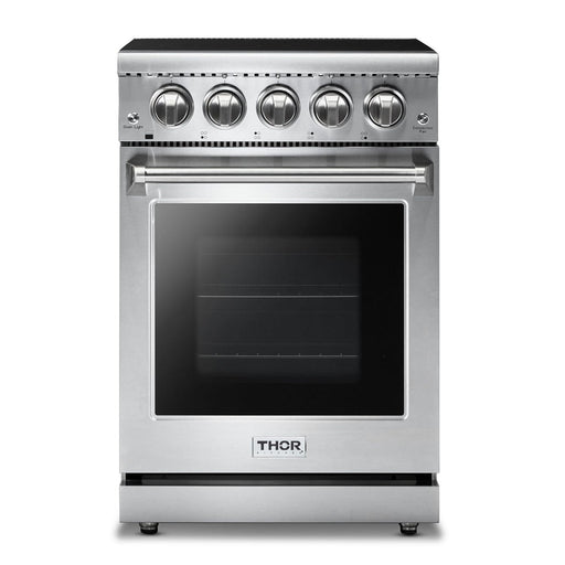 Thor Kitchen 24 in. Professional Electric Range in Stainless Steel, HRE2401