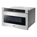 Thor Kitchen Appliance Package - 36 In. Gas Cooktop, Range Hood, Wall Oven, Microwave, AP-HRT3618U-3