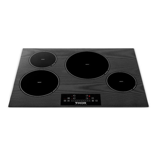 Thor Kitchen 30 Inch Built-In Induction Cooktop with 4 Elements, TIH30