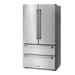 Thor Kitchen Professional 36 In. Counter Depth 22.5 cu. ft. Refrigerator Stainless Steel, TRF3602