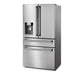 Thor Kitchen Appliance Package - 48 in. Gas Range, Range Hood, Refrigerator with Water and Ice Dispenser, Dishwasher, Wine Cooler, Microwave, AP-LRG4807U-14