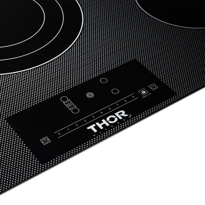 Thor Kitchen 36 In. Professional Electric Cooktop with 5 Elements, TEC36