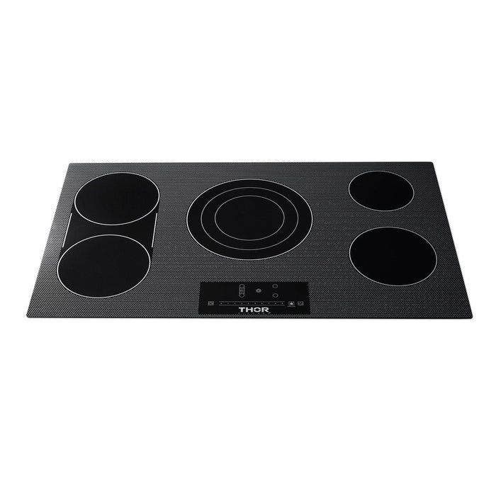 Thor Kitchen 36 In. Professional Electric Cooktop with 5 Elements, TEC36