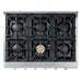 Thor Kitchen Appliance Package - 36 In. Gas Cooktop and Range Hood, AP-HRT3618U