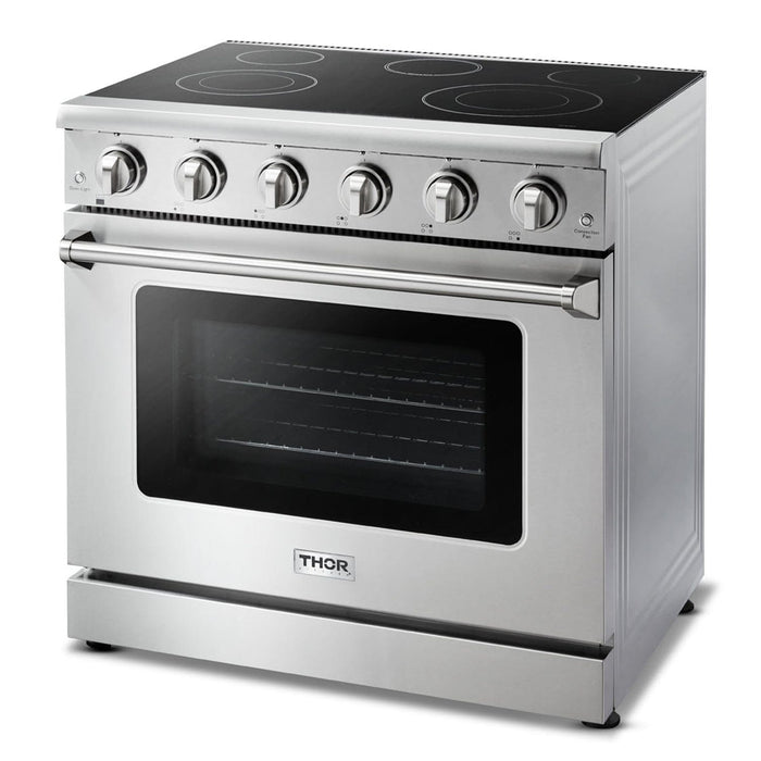 Thor Kitchen 36 in. Professional Electric Range in Stainless Steel - HRE3601