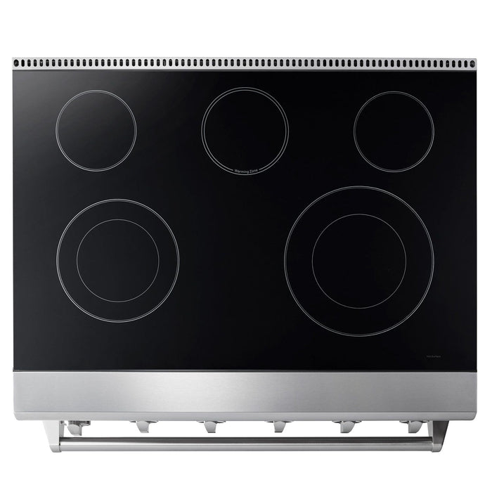 Thor Kitchen Appliance Package 36 in. Electric Range, 36 in. Range Hood, AP-HRE3601