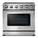 Thor Kitchen 36 in. Professional Electric Range in Stainless Steel - HRE3601
