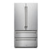 Thor Kitchen Appliance Package - 36 In. Gas Range, Range Hood, Microwave Drawer, Refrigerator, Dishwasher, Wine Cooler, AP-TRG3601-C-6