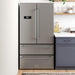 Thor Kitchen Appliance Package - 48 in. Gas Range, Range Hood, Refrigerator, Dishwasher, Wine Cooler, Microwave - AP-LRG4807U-8