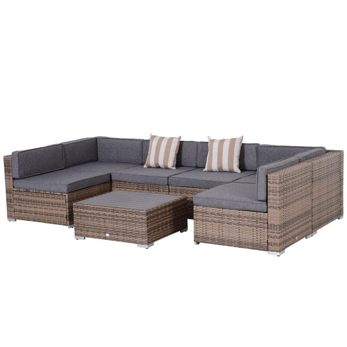 Outsunny 7-Piece Outdoor Patio Furniture Set - 860-020V03
