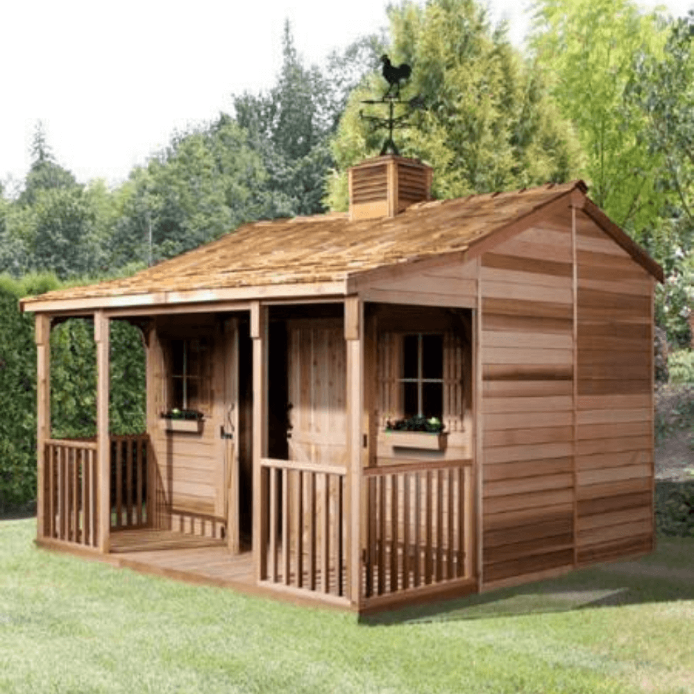 Cedarshed Ranchhouse Prefab Cottage Kit - RH1212