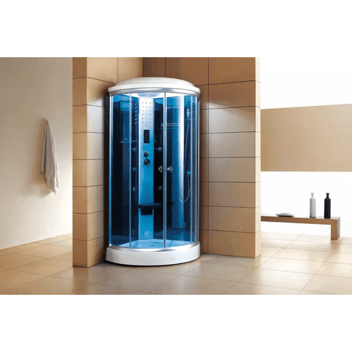 Mesa Steam Shower Blue Glass - 9090K