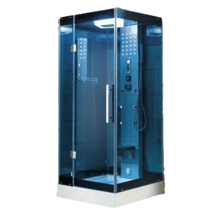 Mesa Steam Shower Blue Glass - WS-303A
