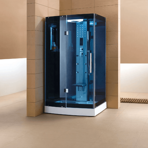 Mesa Steam Shower Blue Glass WS-300A