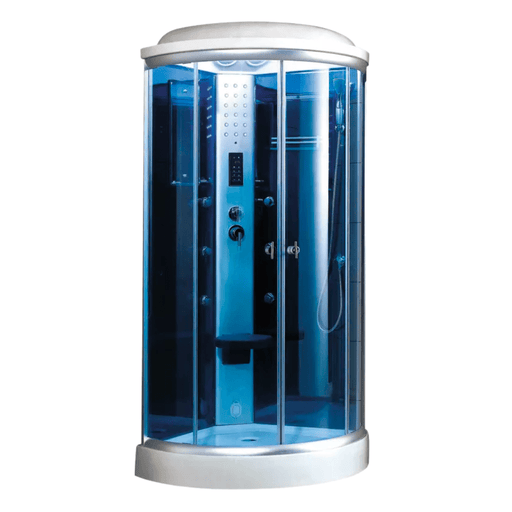 Mesa Steam Shower Blue Glass - 9090K