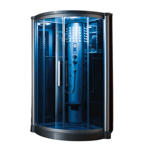 Mesa Steam Shower - Blue Glass - WS-801L