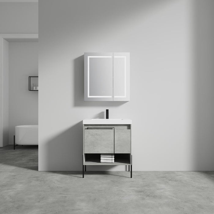 Blossom Turin 30″ Bathroom Vanity - V8031 30 01 - Backyard Provider