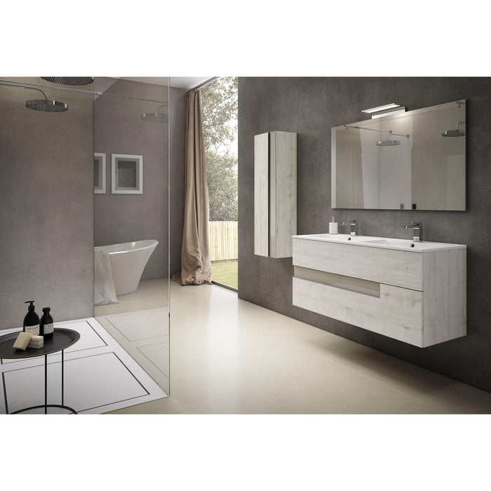 Lucena Bath Vision 32" Contemporary Wood Single Vanity in 6 colors - Backyard Provider