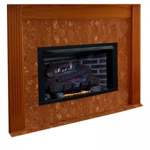 Superior Complete Vent Free 32"/36" Fireplace with a Clean Face Radiant Firebox - VRT4032ZMN - Backyard Provider