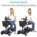 Vive Health 4-Wheel Mobility Scooter - Backyard Provider