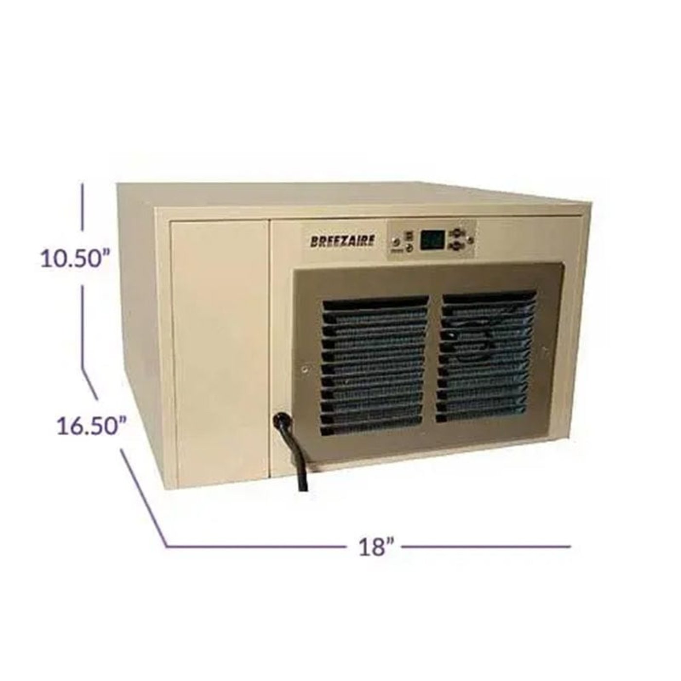 Breezaire WKCE2200 Wine Cellar Cooling Unit – 265 Cu.Ft. Capacity - WKCE 2200