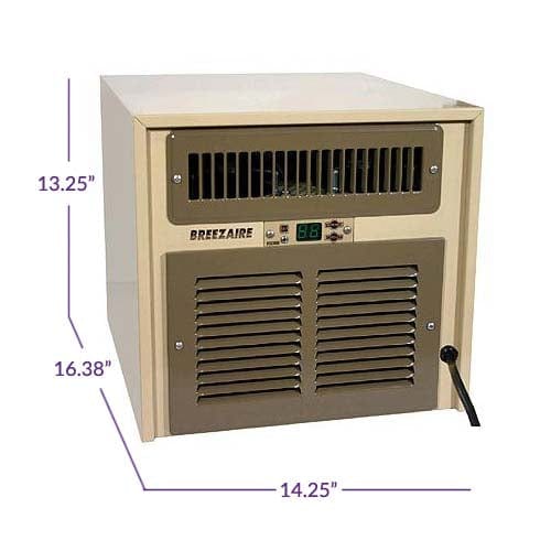 Breezaire WKL1060 Wine Cellar Cooling Unit – 140 Cu.Ft. Capacity - WKL 1060