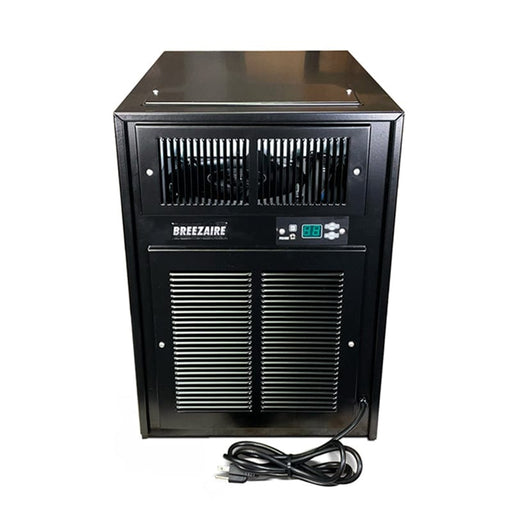 Breezaire WKL6000BLK Wine Cellar Cooling Unit – Black Series, 1500 Cu.Ft. Capacity - WKL 6000 BLK