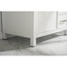 Legion Furniture WLF2136-W 36 Inch White Finish Sink Vanity Cabinet with Carrara White Top - Backyard Provider