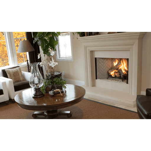 Superior 38" Traditional Wood Burning Fireplace, Fully Insulated Firebox - WRT3538WS - Backyard Provider