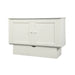 Arason Creden-ZzZ Murphy Cabinet Bed Queen Cottage White