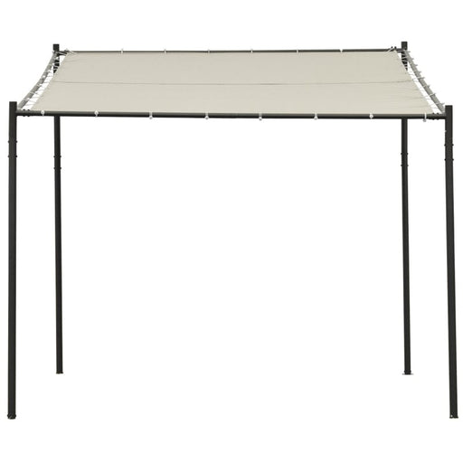 Outsunny 10' x 9.5' x 9.5' Outdoor Wall Patio Gazebo Canopy - 84C-187BG