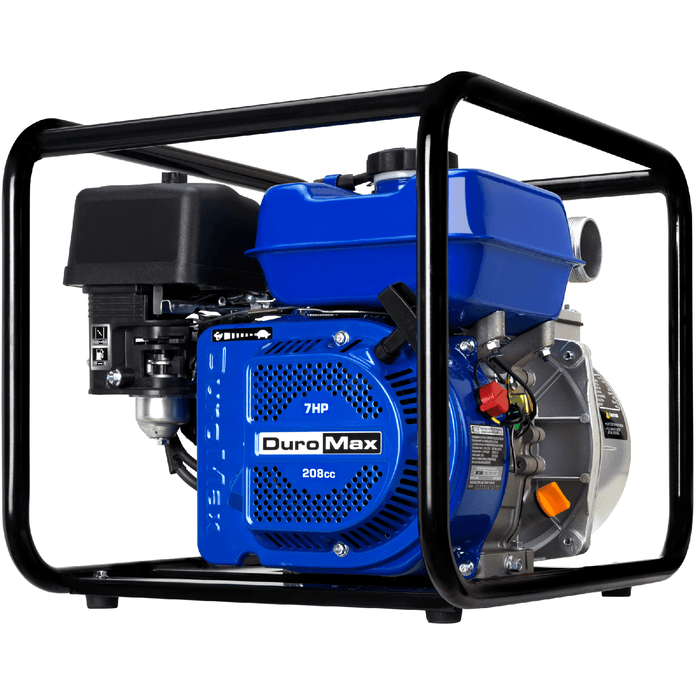 DuroMax 208cc 220-Gpm 3,600-Rpm 3-Inch Gasoline Engine Portable Water Pump - XP650WP