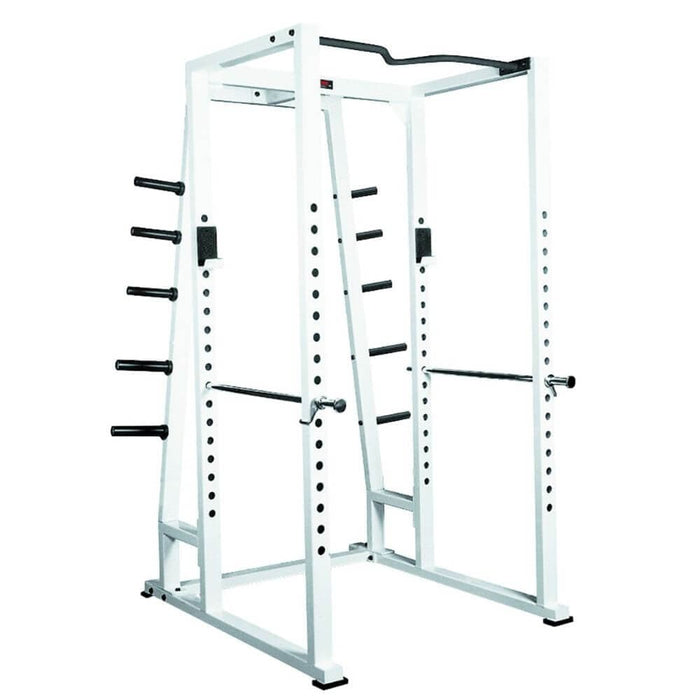 York Barbell STS Power Rack with Weight Storage - 55030 - Backyard Provider