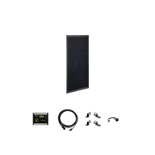Zamp Airstream OBSIDIAN® SERIES 100 Watt Solar Prep Complete Kit 2019-2022