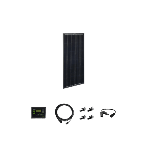 Zamp Forest River 100 Watt Solar Prep Complete Kit GoPower Roof Cap